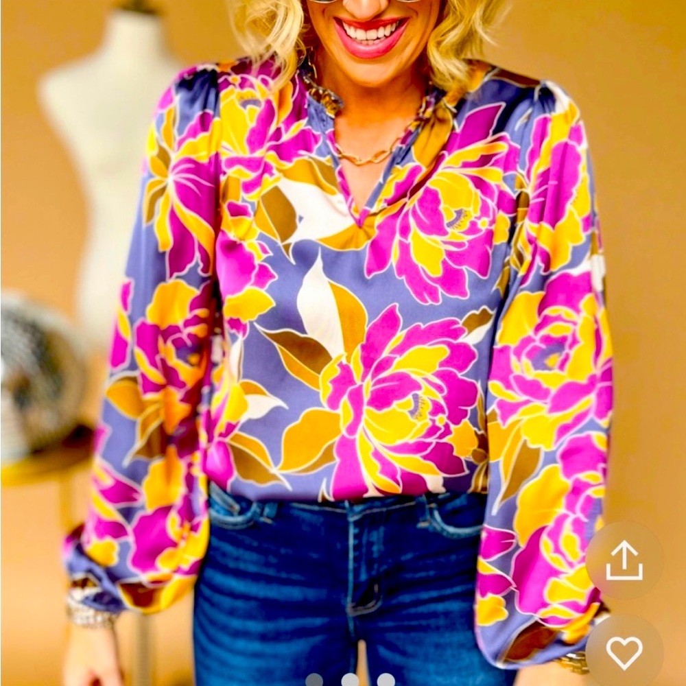 Emily Wonder Floral Blouse